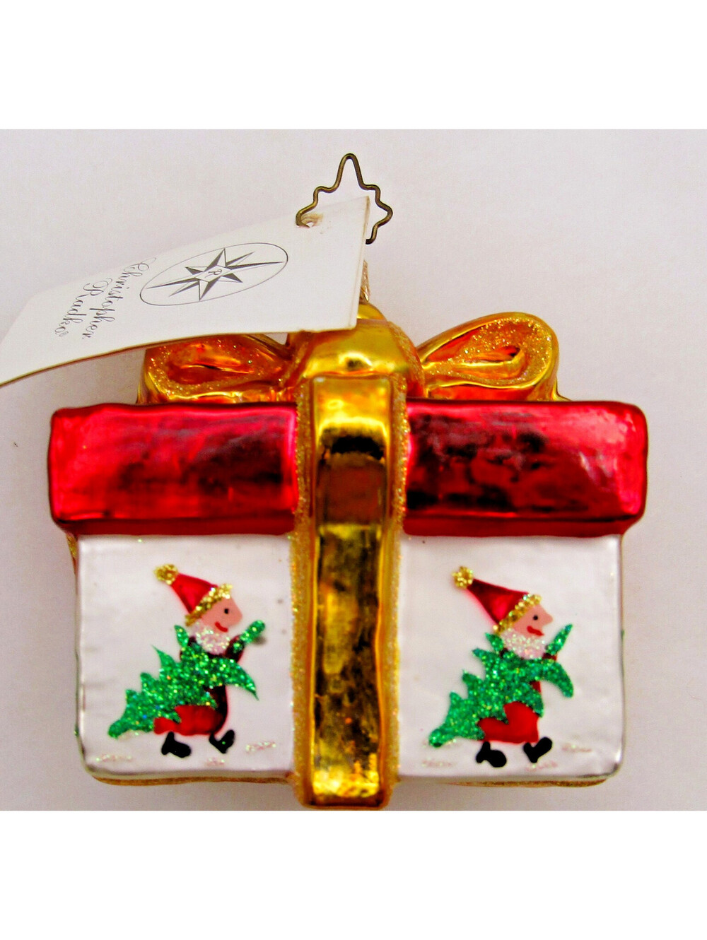 Christopher Radko 2002 Nick Gift Asst 2 76D Ornament with Original Tag and Box